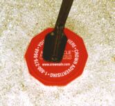 Motorcycle Coaster Kickstand Pad